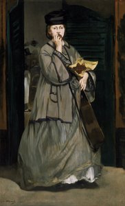 Straßensängerin von Édouard Manet