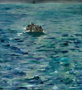 Die Flucht von Henri de Rochefort (1831-1915) 20. März 1874, 1880-81 von Édouard Manet