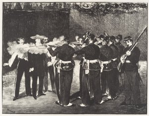 Die Hinrichtung von Maximilian von Édouard Manet