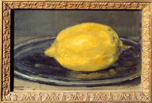Die Zitrone. Gemälde von Edouard Manet von Édouard Manet