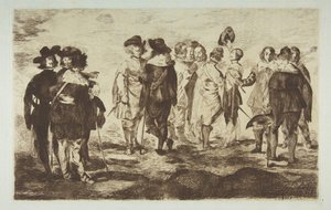 Die kleinen Kavaliere, nach Velázquez (1861-62)