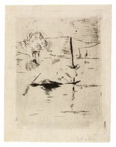 Der Fluss in der Ebene von Édouard Manet