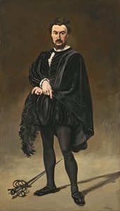 Der Tragödienschauspieler (Rouviere als Hamlet)