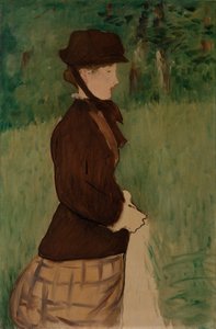 Junge Frau im Garten, 1879