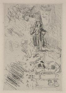 Kleine Skizzen auf dem Platz von Edouard Vuillard