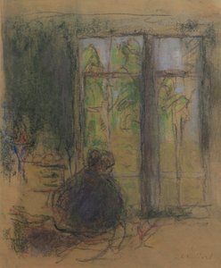 Madame Vuillard am Fenster, 1915