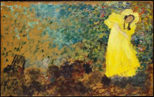 May Belfort auf der Bühne, ca. 1895 von Edouard Vuillard