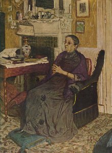 Mme Kapferer 1919, 1919, 1946 von Edouard Vuillard