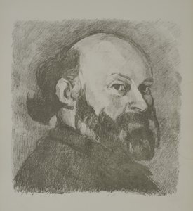 Porträt von Cézanne