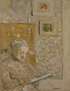 Porträt von Madame Vuillard, der Mutter des Künstlers, um 1910