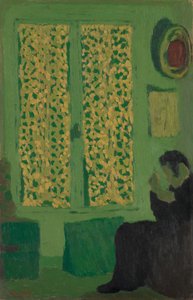 Das grüne Interieur, 1891 von Edouard Vuillard