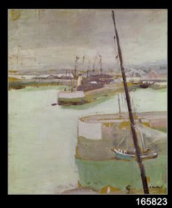 Der Hafen von Honfleur, 1919