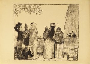 Die Tuilerien, 1895 von Edouard Vuillard