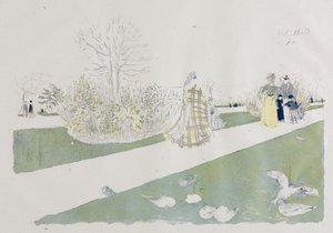 Der Tuileriengarten von Edouard Vuillard