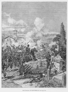Schlacht von Montebello von Edouardo Matania
