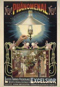 Excelsior. Selbstentzündender Glühkörper, ca. 1895-1900