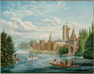 Franzensburg (erbaut 1801-1836 unter Kaiser Franz I) von Eduard Gurk