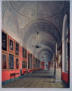 Das Neue Eremitage, die Romanow-Galerie, Nordflügel von Eduard Hau