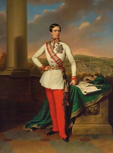 Porträt von Kaiser Franz Joseph I. von Österreich, 1853