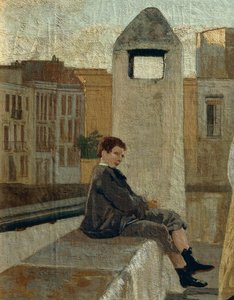 Die Terrasse (Detail)