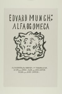Alpha und Omega: Titelseite von Edvard Munch