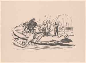 Alphas Tod von Edvard Munch