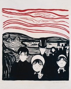 Angstgefühl von Edvard Munch