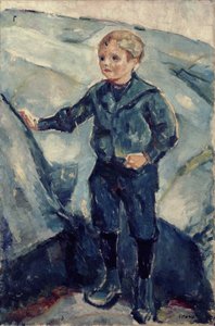 Junge in Blau, ca. 1900