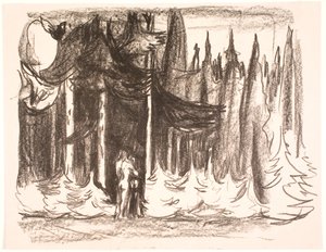 Im Wald von Edvard Munch