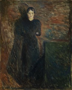 Dame in Schwarz (Olga Buhre)