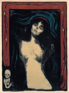 Madonna (verliebte Frau) von Edvard Munch