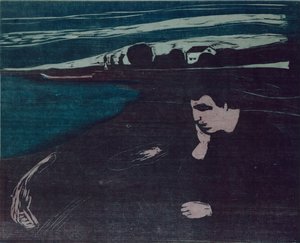 Melancholie von Edvard Munch