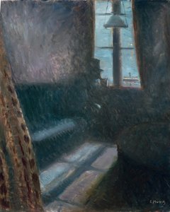 Nacht, Saint Cloud von Edvard Munch