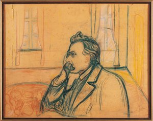 Porträt von Friedrich Nietzsche