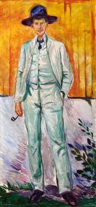 Porträt des Malers Ludvig Karsten