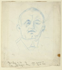 Selbstporträt von Edvard Munch