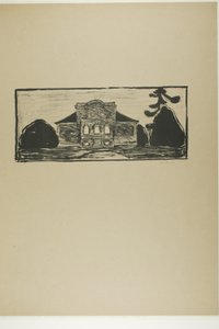 Der Garten vor Dr. Lindes Haus