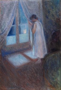 Das Mädchen am Fenster von Edvard Munch
