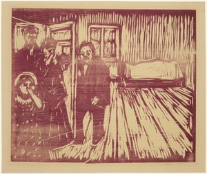 Der Geruch des Todes von Edvard Munch