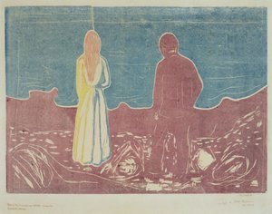 Zwei Menschen, 1899 (Die Einsamen)