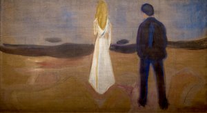 Zwei Menschen (die Einsamen)