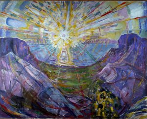 Die Sonne von Edvard Munch