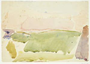 Landschaft mit Feldern