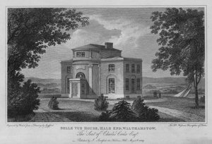 Belle Vue House, Hale End, Walthamstow, der Sitz von Charles Cooke
