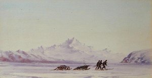 Arktische Szene von Edward Adrian Wilson