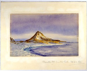 Observation Hill von Hut Point, 1911
