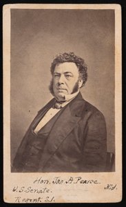 Porträt von James Alfred Pearce 1805-1862, vor 1862 von Edward Anthony