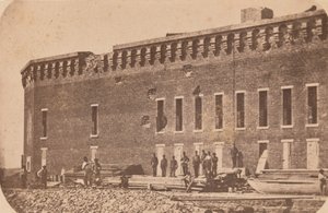 Die Evakuierung von Fort Sumter, April 1861 von Edward Anthony