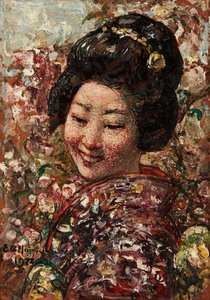 Japanisches Mädchen