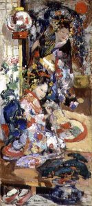 Japanische Mädchen